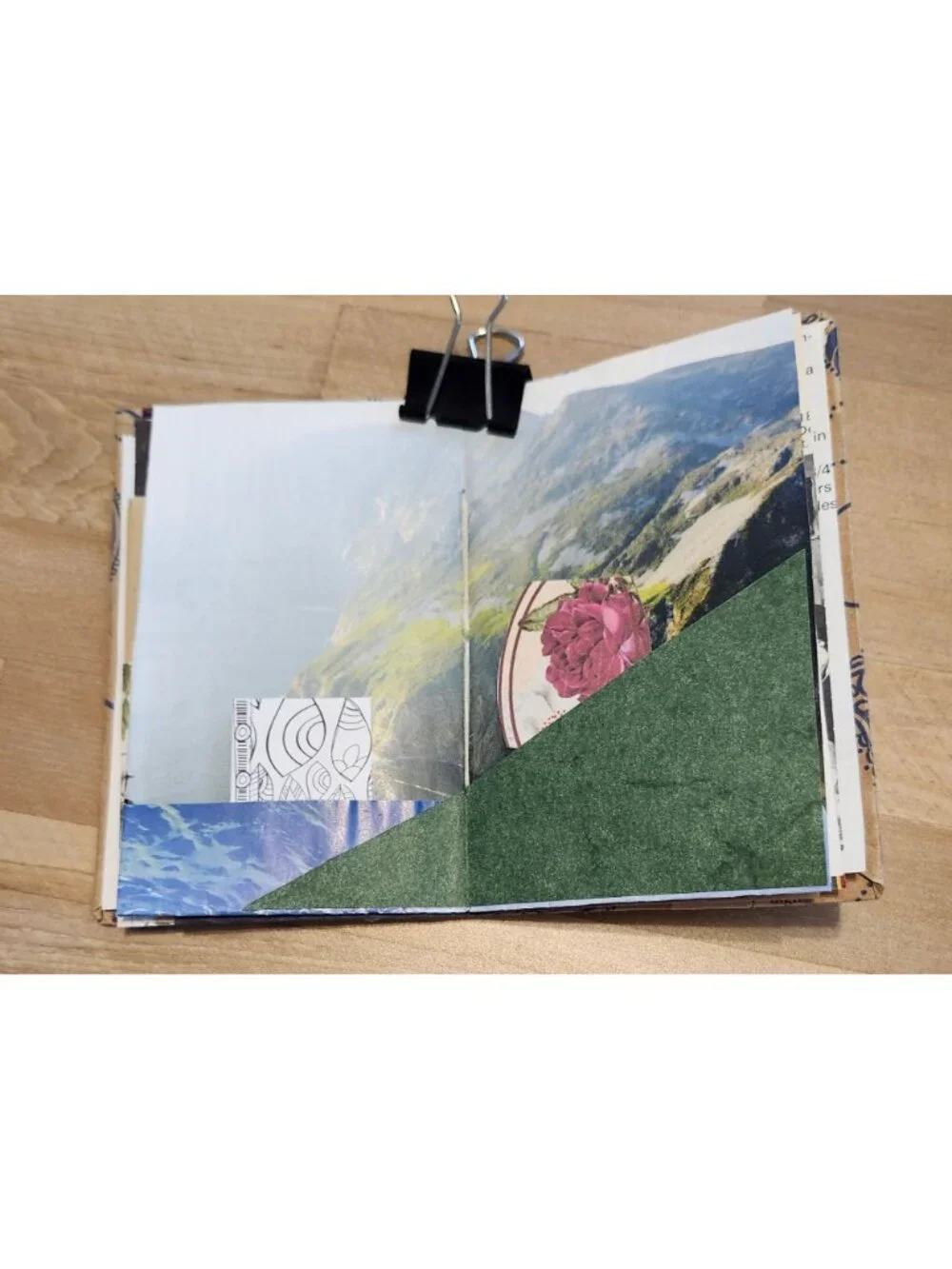 Handmade Junk Journal 56 pages Pocket Notes